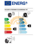 Fronway-16565R14-ECOGREEN-66-79T-Passenger-Car-Tyre-Energy-Sheet-by-Tyre-Station-Slough-UK